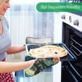 thumbnail image 7 of WOBOGO Black Cat Oven Mitts 2 Piece Heat Resistant 338 Degrees F Square Insulation Pads for A Wide Range of Cooking Occasions, 7 of 7