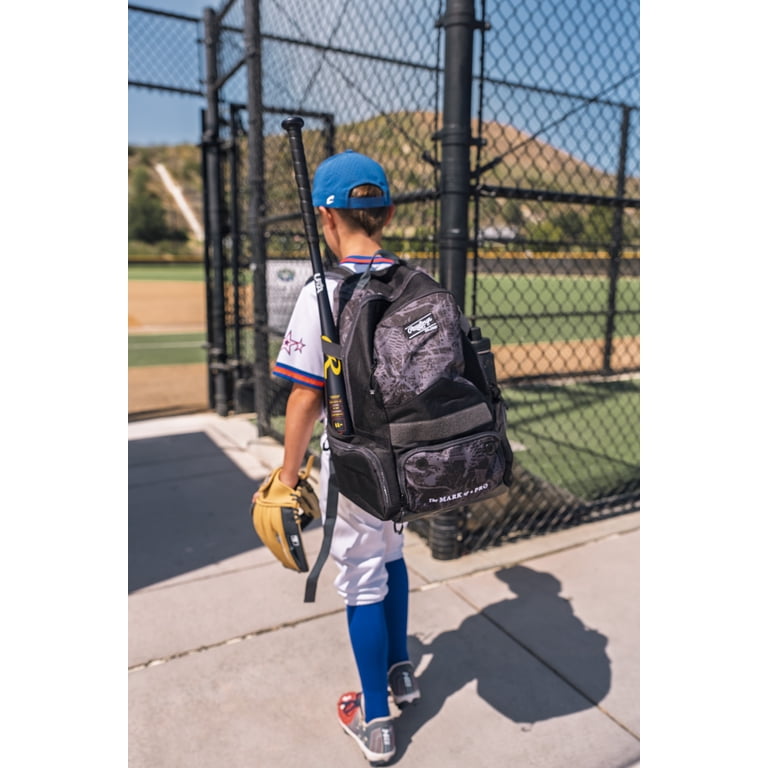 Rawlings Gamer Series Baseball Backpack | Bat & Gear Bag | Black - Walmart.com Rawlings Gamer Series Baseball Backpack | Bat & Gear Bag | Black - Walmart.com