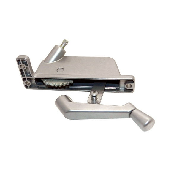 Barton Kramer 5683958 Satin Metallic Aluminum Vertical Awning Window Operator for T.M Windows
