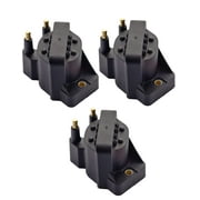 Set of 3 ISA Ignition Coil Packs Compatible with 1992-2005 Buick Lesabre V6 3.8L Replacement for DR39 C849