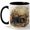 Black, variant on Retro Camera Coffee Mug, Dreamy Floral Photography Mug, Vintage Camera Art Ceramic Mug, Photographer Gift for Women Men, 11 oz