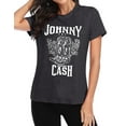 thumbnail image 3 of Cash Tshirts Women Country Music Party Shirt Band Music Lovers T-Shirt Vintage Graphic Print Tees, 3 of 6