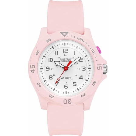Armitron Sport Silicone Easy-to-Read Ladies Watch