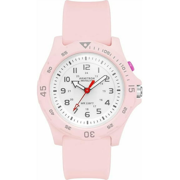 Armitron Sport Silicone Easy-to-Read Ladies Watch
