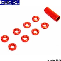 Spektrum Spektrum Radio Red Switch Nuts 8 & Wrench SPMA1301 Miscellaneous Radio Accessories