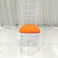 thumbnail image 2 of 1Piece Stretchy Dining Room Chair Seat Cover Outdoor Wedding Decor Orange, 2 of 8