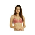 thumbnail image 4 of LAVRA Women's 6 Pack of Full Cup Push Up Bras Floral Lace Plain Design, 4 of 4