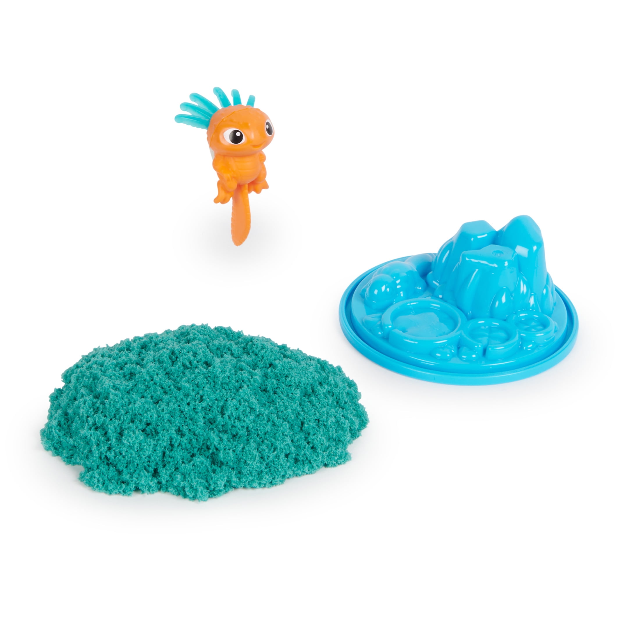 Kinetic Sand Surprise Wild Critters Play Set with Storage