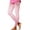 Pink-C, variant on Women Cancer Awareness Leggings,High Waist Ribbon Stretch Yoga Pants,Stretchy Athletic Tights,White,S