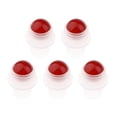 thumbnail image 3 of Cabezales de rodillo de bola de repuesto Colcomx 5 piezas para botellas con aceites esenciales rojo, 3 of 8