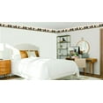 thumbnail image 2 of Dundee Deco's Peel and Stick Wallpaper Border - Nature Brown Beige Chickens Wall Border Retro Design, 15 ft x 7 in, Self Adhesive, 2 of 6