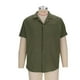 thumbnail image 5 of pstuiky Camisas casuales de manga corta para hombre, Camiseta informal de manga corta con botones y solapa para hombre ropa de hombre xxl, 5 of 8