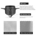 thumbnail image 2 of Folding Portable Hand Brewed Coffee Filter, Coffee Dripper Cone, for Drip Coffee and Tea with Stainless Steel Holder, No Filter Paper Ultra Fine Encrypted Filter, 2 of 8