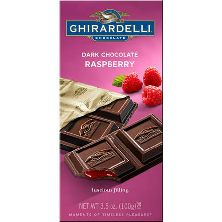 UPC 747599607660 product image for Ghirardelli Dark & Raspberry Chocolate Bar, 3.5 Oz. | upcitemdb.com