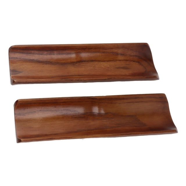 Sushi Plate Sushi Dish Cracker Tray Sushi Tray 2PCS Sushi Plate Long Rectangle Plate Wood Japanese Style 7.2x2.1in Serving Platter For Cracker Party Home