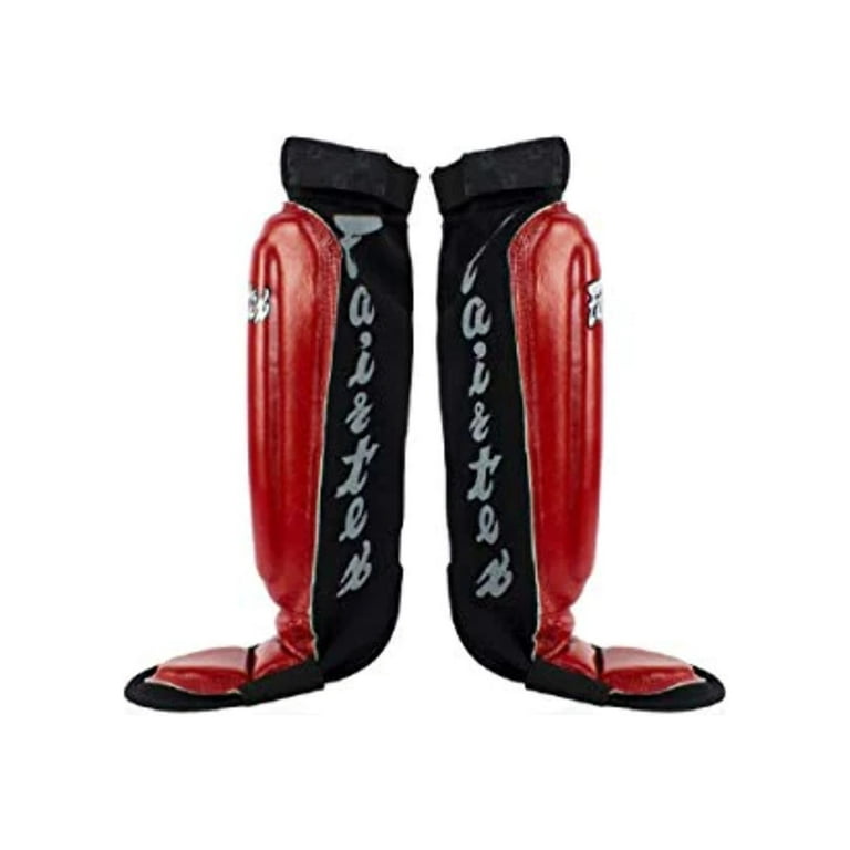 新品】Fairtex レガース シンガード SP7 ブラック Sサイズ（楽天