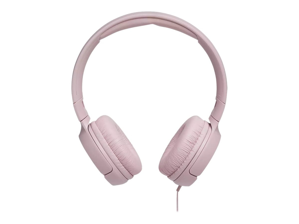 Sommetider specifikation stramt JBL T500 On-Ear Headphone In-Ear Headphone with One-Button Remote/Mic -  Pink - Walmart.com