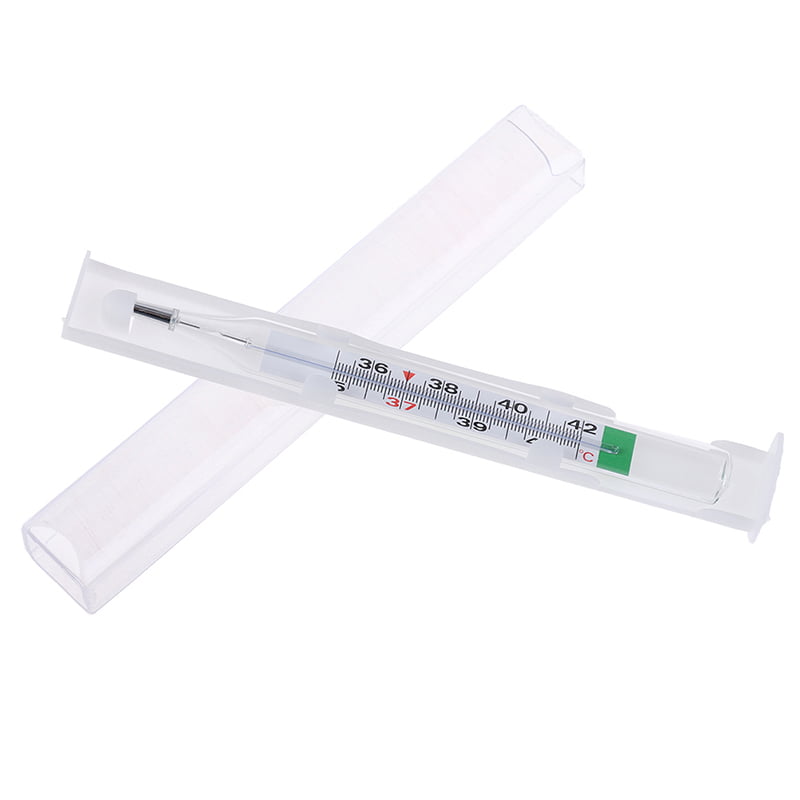 dual scale Geratherm Classic Traditional Clinical Glass Mercury-Free Thermometer 