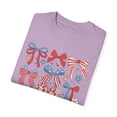thumbnail image 2 of Coquette 4th of July Bows Comfort Colors Shirt, 2 of 4