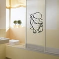 thumbnail image 3 of Shower Removable PVC Waterproof Home Room Decor Wall Stickers Toilet Door DIY Funny Bathroom Glass Sticker, 3 of 6