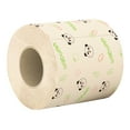 thumbnail image 4 of GOOHOCHY 1 rollo de papel higiénico con estampado de panda, papel higiénico decorativo de bambú para baño, toalla de papel, lindo papel higiénico, papel higiénico de seda., 4 of 7