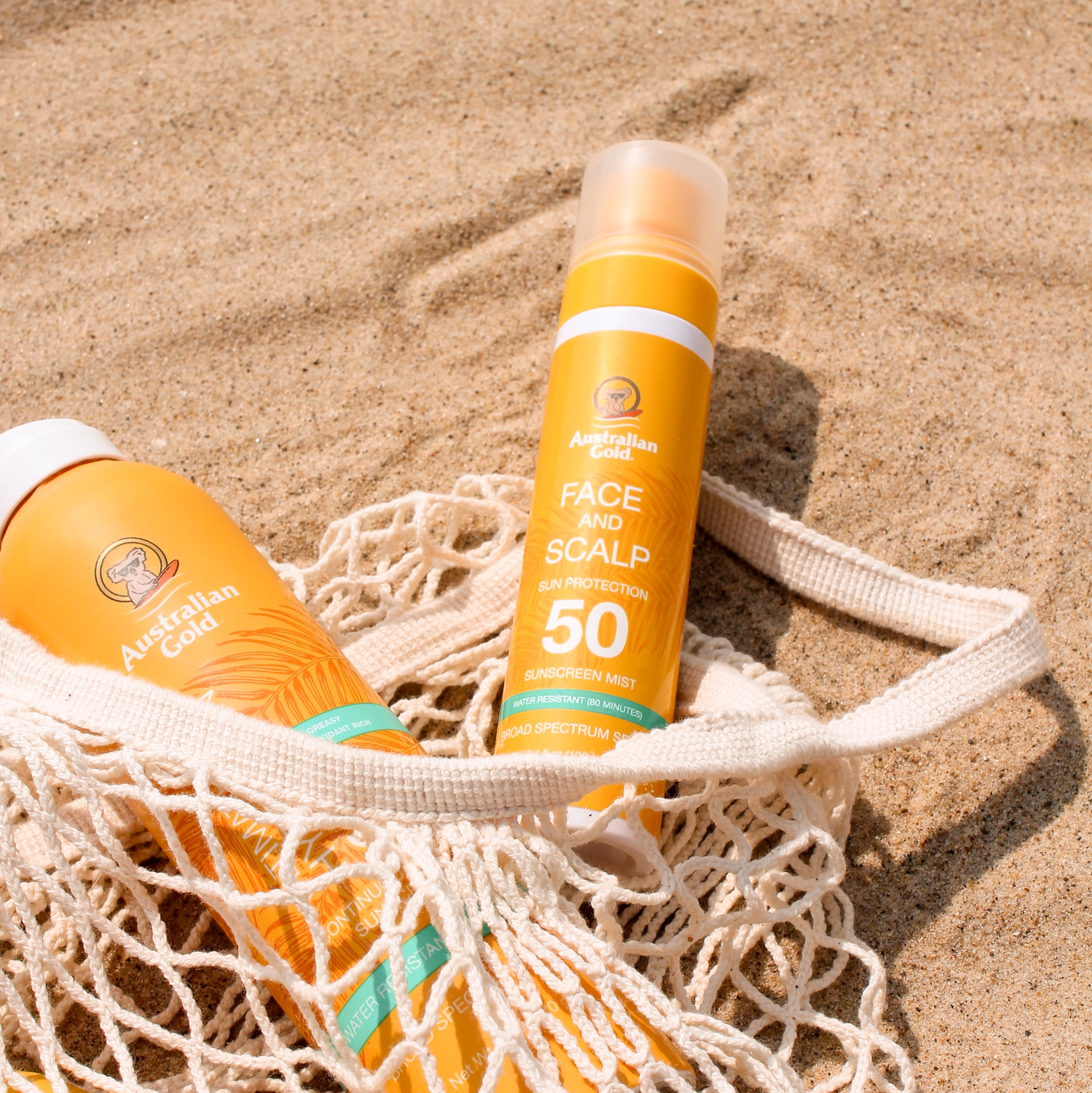 Australian Gold Face and Scalp Mist, SPF 50, 3.4 fl. oz