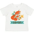 thumbnail image 3 of Inktastic Little Sister Woodland Fox Girls Girls Toddler T-Shirt, 3 of 5