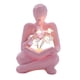 thumbnail image 1 of Thinkers Statue Decor Thinking Man Statue Flower Bookworms Sculpture, 1 of 5
