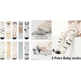 thumbnail image 7 of Unisex Baby Craling Socks,Cute Baby Knee High Socks for Infant and Toddlers to Crawl, 7 of 7