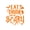 Orange, variant on Vinyl Wall Art Decal - Eat Drink And Be Scary - 24.5" x 22" - Halloween Season Trendy Little Cute Cat Ghost Bat Shape Design Sticker For Living Room Kitchen Office Kitchenette Coffee Shop Decor