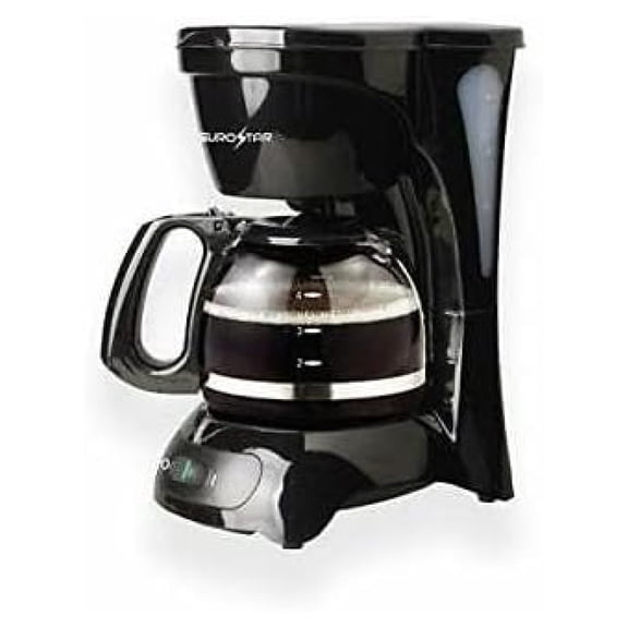 XLMD 4-Cup Coffeemaker Black