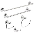thumbnail image 4 of Franklin Brass VOI51-PC Vison Moderne Porte-Papier Toilette Simple Bras, Chrome Poli, 4 of 4