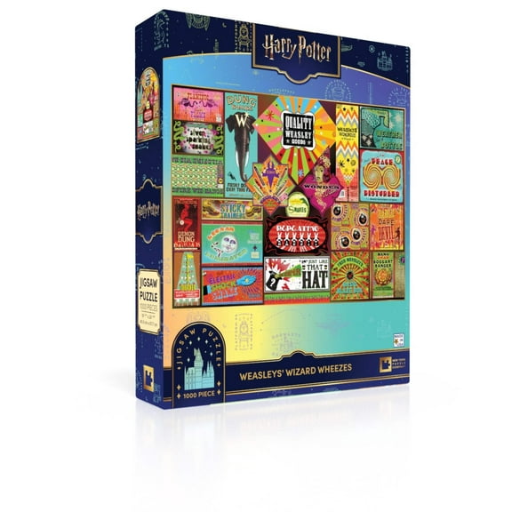 New York Puzzle Company Weasleys' Wizard Wheezes 1000 Piece Jigsaw Puzzle
