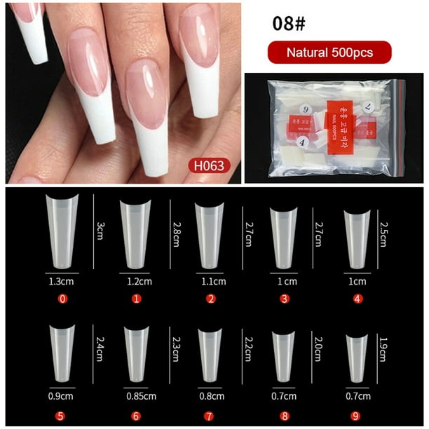 Gadgetvlot 500pcs Professional Clear Natural French Ballet Coffin False Acrylic Nails Art Tips Uv Gel 0 9 Diy Nail Manicure Tools Walmart Com Walmart Com Gadgetvlot 500pcs Professional Clear Natural French Ballet Coffin False Acrylic Nails Art Tips Uv Gel 0 9 Diy Nail Manicure Tools Walmart Com Walmart Com