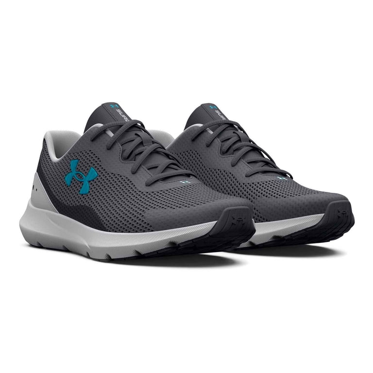 Under Armour Surge 3 Mens Running Fitness Trainer Grey/Blue  display picture 3