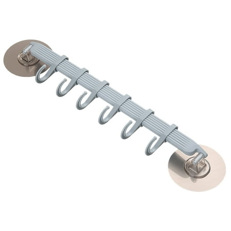 

Zlekejiko Hook Nail- Hanging 2PC Viscose Seamless 6 Coat Strong Hooks Hook Hanger Bathroom Household Kitchen Creative Wall Rack