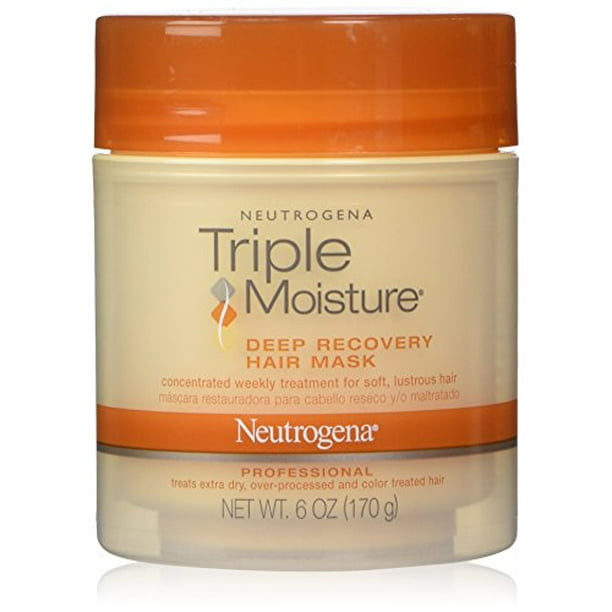 Neutrogena Triple Moisture Deep Recovery Hair Mask 6oz Each Walmart