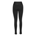 thumbnail image 5 of Lilgiuy Fashion Summer Womens Stretch High Waist Leggings Solid Zipper Casual Long Pants for Office Work Business, 5 of 5