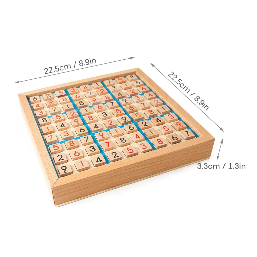 wooden sudoku