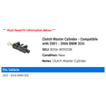 thumbnail image 2 of Clutch Master Cylinder - Compatible with 2001 - 2006 BMW 325i 2002 2003 2004 2005, 2 of 2