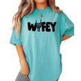 thumbnail image 4 of Wifey Skeleton Fall Shirt for Women Trendy Halloween Tee for Adults Seafoam Shirt Adult 2X-Large, 4 of 4