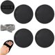 thumbnail image 1 of wonima11 4 Counts Shower and Bath Tool for Massage and Removing Dead Skin, 4 Counts Shower and Bath Tool with Free Hair Band, Gentle Dead Skin Remover for Women (Coarse Grain*4), 1 of 1