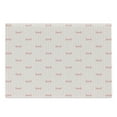 thumbnail image 1 of Cartoon Cutting Board, Vertical Stripes with Bow Ties Pale Palette Illustration Valentines Day, Decorative Tempered Glass Cutting and Serving Board, Large Size, Pale Pink Rose, by Ambesonne, 1 of 1