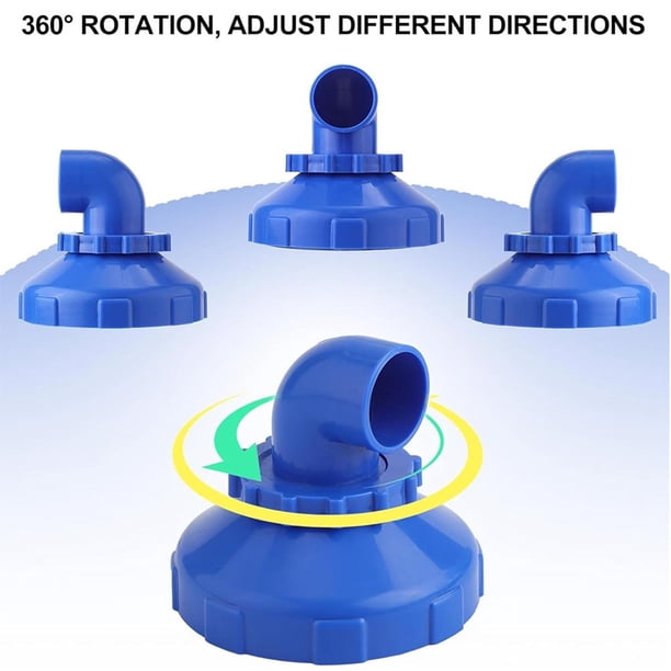 Boquillas de chorro para piscina Reemplazo de boquilla de chorro de piscina azul para boquillas de piscina con salida Intex