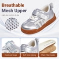 thumbnail image 4 of TARANIS Toddler Shoes for Boys and Girls, Non-Slip Breathable Wide Toe Baby Sneakers, 4 of 9