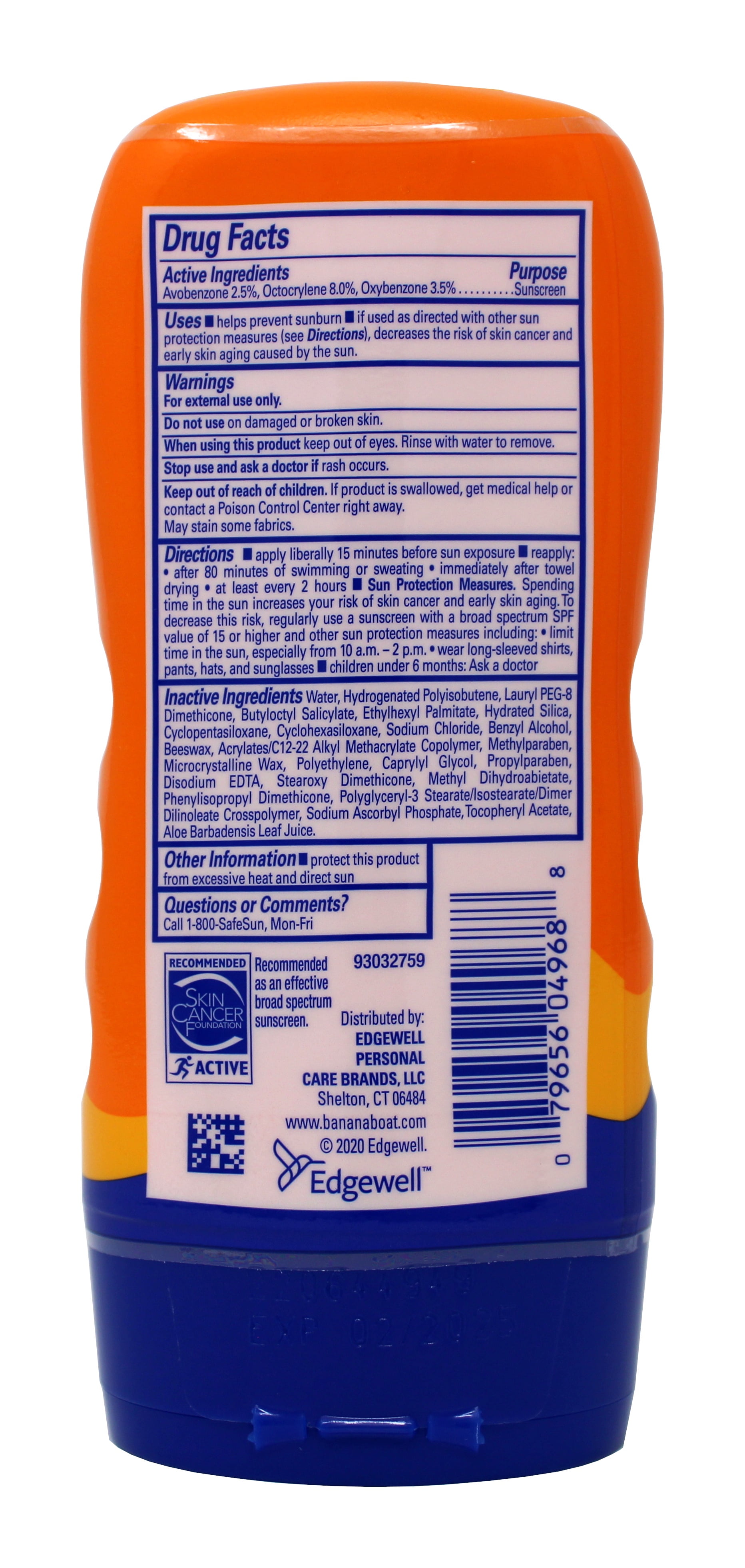 Banana Boat Spf#100 Sport Ultra 4oz Sunscreen Lotion (Pack of 3)