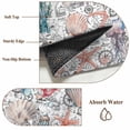 thumbnail image 6 of Shell Starfish Coastal Area Rugs 5'x8', Washable Small Throw Rugs for Classroom Bedroom, Nautical Ocean Summer Beach Indoor Outdoor Rug Non-Slip Low Pile Carpet Runner Reversible Floor Mats, 6 of 8