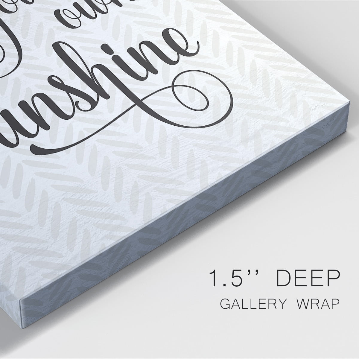 Create Your Own Sunshine Premium Gallery Wrapped Canvas - Ready to Hang