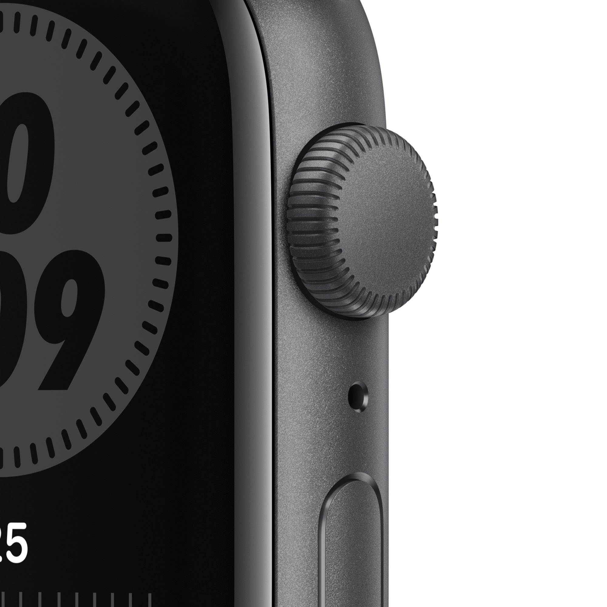 Watch SE 44mm Space Gray Aluminum Case with Anthracite/ Black Nike Sport Band MYYK2LL/A - image 2 of 3