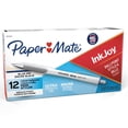 thumbnail image 4 of Paper Mate InkJoy 700RT Retractable Ballpoint Pens, Medium Point, White Barrel, Blue Ink, 12 Count, 4 of 4